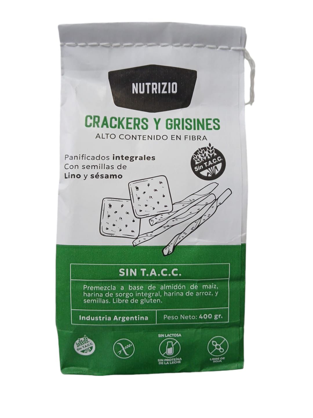 Premezcla crackers x 400g